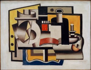 stilleben av Fernand Leger
