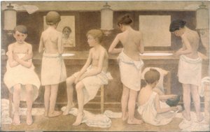 Les Petites Figurantes, mellan 1911 och 1913 (olja på duk) av Fernand Pelez