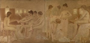 The Dancers, mellan 1905 och 1909 (olja på duk) av Fernand Pelez