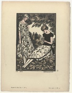 Gazette du Bon Ton, 1920 - nr 5, pl 34: Lite mycket