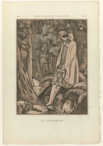 Dagens mode och uppförande, 1922, Pl. 6: Jägaren