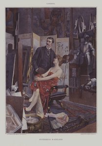 Interieur de lAtelier (Ateljéns interiör)