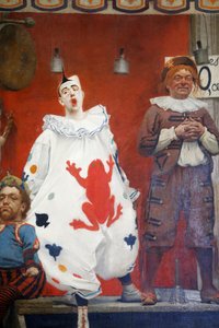 Akrobaterna, detalj, 1888