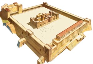 Tempel i Jerusalem. Herodes tempel