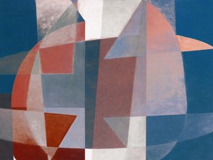 Modern geometrisk komposition av Fernando Vieira