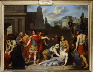 Den sista av Horaces av Duviver. 1600-talet. av Fidelle Duvivier