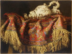 Stilleben med en matta, ca. 1640. av Fieravino