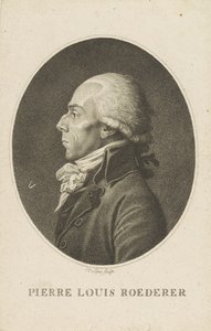 Porträtt av Pierre-Louis Roederer 1754-1835. av Fiessinger