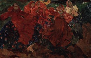 Virvelvind, 1905 av Filipp Andreyevich Malyavin