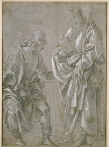 Apostel och ungdom av Filippino Lippi