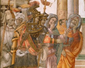 Sankt Filippos uppmanar ett monster att lämna Marstemplet i Hierapolis (målning) av Filippino Lippi