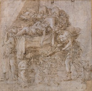 Meleagers död, c1490-talet av Filippino Lippi