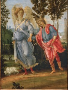Tobias med ängeln av Filippino Lippi