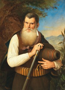 Porträtt av Antonio Gasbarrone 1793-1880. av Filippo Balbi