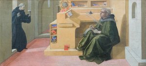 St Augustinus vision av treenigheten av Filippo Lippi