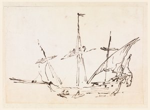 Ett segelfartyg av Filippo Marchionni