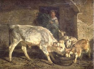 De bästa vännerna av Filippo Palizzi