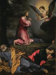 Kristus i Getsemane trädgård av Filippo Tarchiani