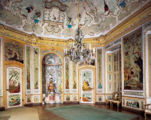 Jaktstuga i Stupinigi, Turin, Italien, ca. 1729 (foto)