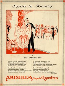 Abdulla cigaretter, 1920-talet av Fish