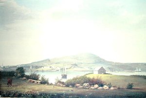 Blue Hill, Maine av Fitz Henry Lane