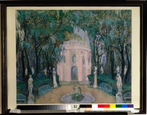 Dam i spader av Fjodor Fjodorowitsch Fedorowski