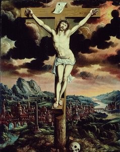 Kristus på korset av Flemish