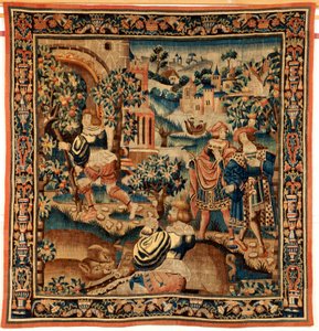 flamländsk gobeläng. 1500-talet. av Flemish School