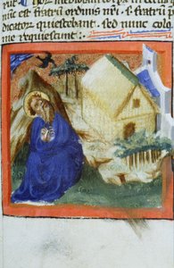 Ms Gen 1111 Page från Legenda Aurea, Brygge, c.1400-10 av Flemish School
