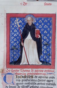Ms Gen 1111 Page från Legenda Aurea, Brygge, c.1400-10 av Flemish School