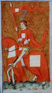 Ms Gen 1111 Page från Legenda Aurea, Brygge, c.1400-10 av Flemish School