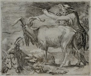 Gammal mästargravyr av Flemish School