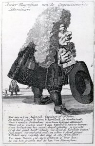 Rector Magnificus, 1668 av Flemish School