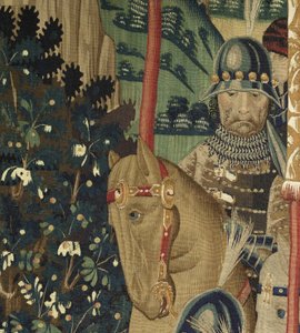 Gobeläng som visar erövringarna av kung Alfonso V av Portugal av Flemish School
