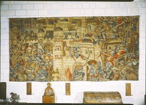 Notre-Seigneurs hämnd, belägringen av Jerusalem av Flemish School