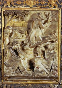 Natten vid Getsemane ... (alabaster) av Flemish School