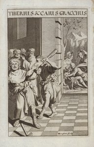 Tiberius & Caius Gracchus av Flemish School