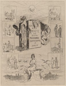 Frontispice: The Dregs of Society Las bas-fonds de la societe, 1864. av Félicien Rops