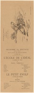 Idealets skola; Lille Eyolf av Félicien Rops