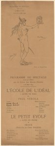 Idealets skola, Le Petit Eyolf, 1895. av Félicien Rops