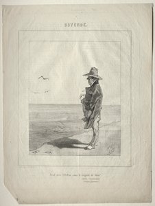 Oostende (Ensam med havet under Guds blick!) av Félicien Rops