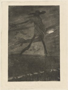 Satan som sår tara av Félicien Rops