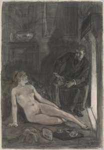 Vinterafton, sista tredje 1800-talet.