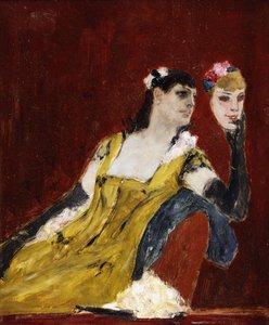Kvinna med en mask; La Femme au Masque, ca. 1888