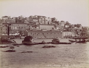 Panorama över Jaffa, ca. 1880. av Félix Bonfils