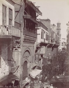 Cairo Street, 1870-talet. av Félix Bonfils