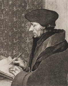 Erasmus av Félix Henri Bracquemond