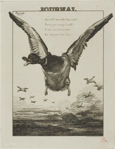 Ankan av Félix Henri Bracquemond