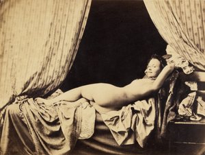 Kvinnlig nakenbild av Félix Jacques Moulin