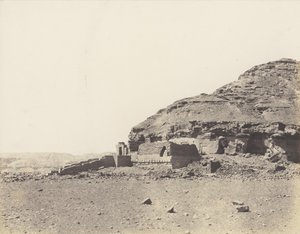 El-Kab éléthya, General View of the Hemi-Spéos, 1851-52, tryckt 1853-54.